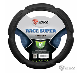 Оплётка на руль PSV RACE SUPER (Черный) M
