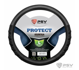 Оплётка на руль PSV PROTECT (Черный) L