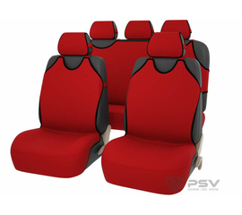 Авточехлы майки универсальные PSV Superb Plus (Красный) L