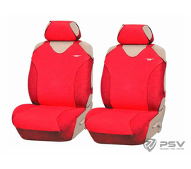 Авточехлы майки универсальные PSV Cruise Front (Красный) L карман