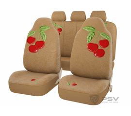 Авточехлы универсальные PSV Vishenka (Бежевый) L