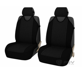 Авточехлы майки универсальные PSV Klassik mesh Front (Черный)