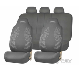 Авточехлы универсальные PSV Angel (Серый) L