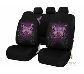 Авточехлы универсальные PSV Olimpius (Черный)