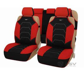 Авточехлы майки универсальные PSV Racing Plus (Красный)