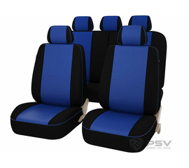 Авточехлы универсальные PSV Favorit (Синий) L