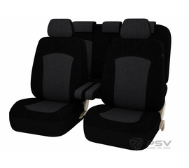 Авточехлы универсальные PSV Fiesta (Графит) L