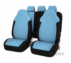 Авточехлы универсальные PSV Antares (Голубой) L