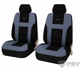 Авточехлы универсальные PSV Concord 2 FRONT (Т.Серый)
