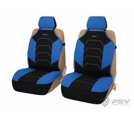 Авточехлы майки универсальные PSV Racing Front (Синий)