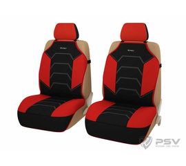 Авточехлы майки универсальные PSV Racing Front (Красный)