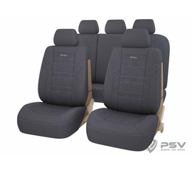 Авточехлы универсальные PSV Avalon Caravan (Серый) L
