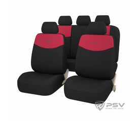 Авточехлы универсальные PSV GTL Element (Красный)