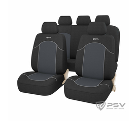 Авточехлы универсальные PSV GTL Fast (Т.Серый)