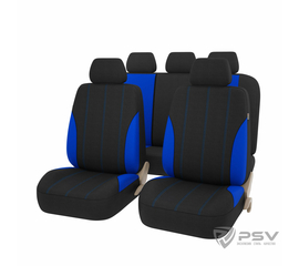 Авточехлы универсальные PSV Resonanse (Синий)