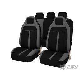 Авточехлы универсальные PSV Vertex (Серый)
