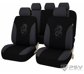 Авточехлы универсальные PSV Mezon (Серый)