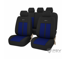 Авточехлы универсальные PSV GTL Modern (Синий)