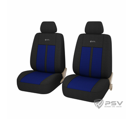 Авточехлы универсальные PSV GTL Modern 2 FRONT (Синий)