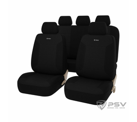 Авточехлы универсальные PSV Karat (Черный)