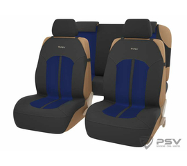 Авточехлы майки универсальные PSV Exact Plus (Т.Синий) L