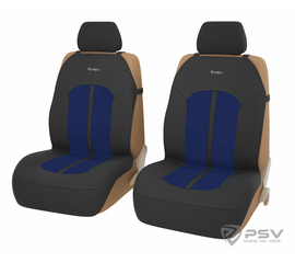 Авточехлы майки универсальные PSV Exact Front (Т.Синий)