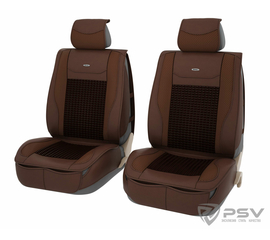 Формованные чехлы-накидки 2D Premium PSV Amarant 2 FRONT (Коричневый), компл. 031