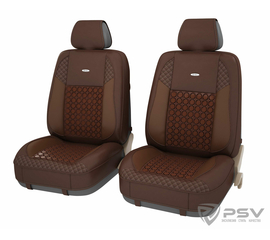 Формованные чехлы-накидки PSV 3D Premium PSV Rokko 2 FRONT (Коричневый), компл. 116