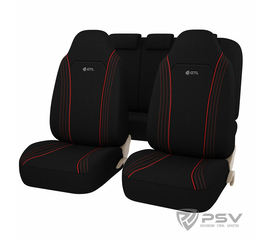 Авточехлы универсальные PSV GTL Wing (Красный)