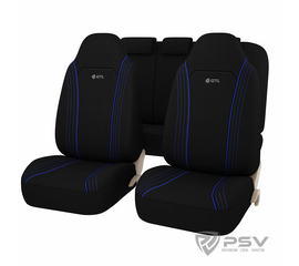 Авточехлы универсальные PSV GTL Wing (Синий)