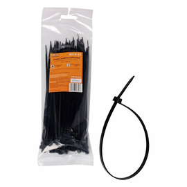 Стяжки (хомуты) кабельные 3,6*200 мм, пластиковые, черные, 100 шт. AirLine ACT-N-22