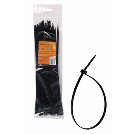 Стяжки (хомуты) кабельные 3,6*300 мм, пластиковые, черные, 100 шт. AirLine ACT-N-26