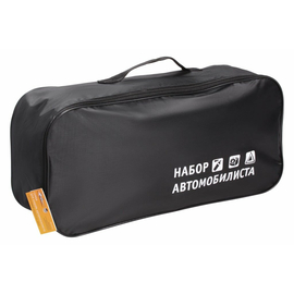 Сумка для набора автомобилиста с шелкографией (45х15х15 см), Чёрная AirLine ANA-BAG-01