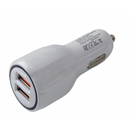 USB автомобильное зарядное устройство AVS 2 порта UC-123 Quick Charge (2, 4А)
