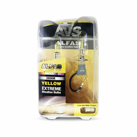 Газонаполненные лампы AVS "Alfas" "Максимальная освещённость" жёлтый 2800К H1, комплект 2 шт.