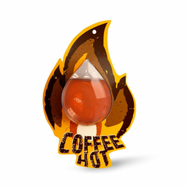 Ароматизатор AVS WDM-002 Fire Fresh (аром. Coffee Hot/Кофе) (мембранные)