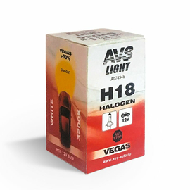 Галогенная лампа AVS Vegas H18.12V.65W (1 шт.)