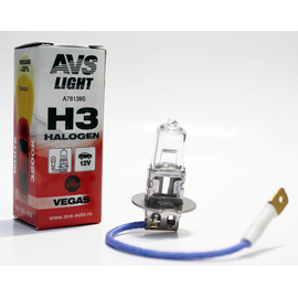 Лампа галогенная AVS Vegas H3.12V.55W (1 шт.)