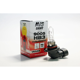 Лампа галогенная AVS Vegas HB3/9005.12V.65W (1 шт.)