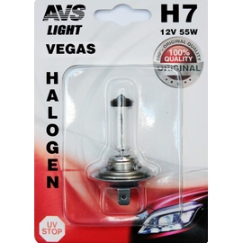 Лампа галогенная AVS Vegas в блистере H7.12V.55W (1 шт.)