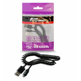 Кабель AVS micro USB (2м, витой) MR-32