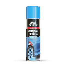 Жидкая резина "голубой" (аэрозоль) 650 мл. AVS AVK-306