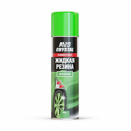 Жидкая резина "зеленый" (аэрозоль) 650 мл. AVS AVK-307