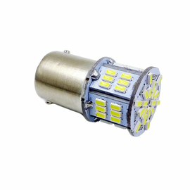Лампа светодиодная T15 S099B /белый/ (BAY15D) 54SMD 3014 10-30V 2 contact, коробка 2 шт