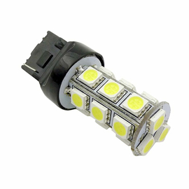 Лампа светодиодная T20 T050B /белый/ (W3*16D) 18SMD 5050, 2 contact, коробка 2 шт.