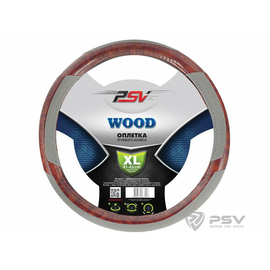 Оплётка на руль PSV WOOD (Серый) XL