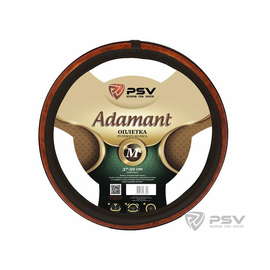 Оплётка на руль PSV ADAMANT (PRESTIGE) Fiber (Черный) М