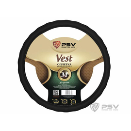 Оплётка на руль PSV VEST (EXTRA) Fiber (Черный) М