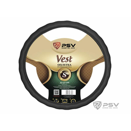 Оплётка на руль PSV VEST (EXTRA) Fiber (Черный) S