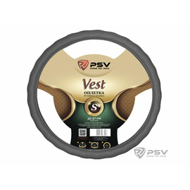 Оплётка на руль PSV VEST (EXTRA) Fiber (Серый) S